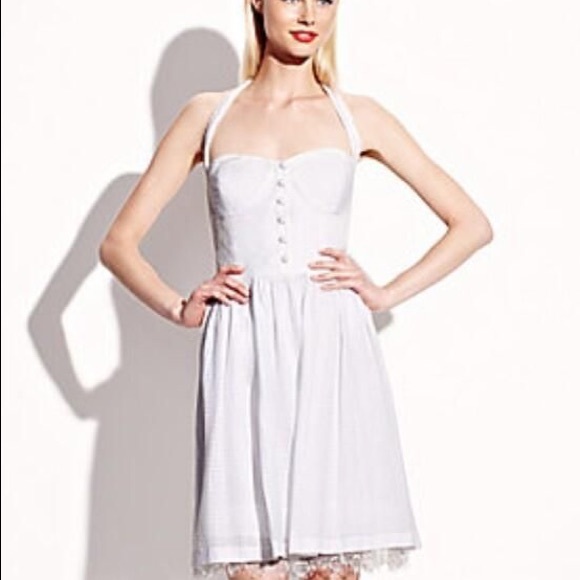Betsey Johnson Dresses & Skirts - Betsey Johnson white halter dress.